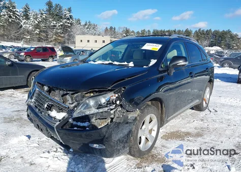 2013 Lexus Rx 350 z USA, uszkodzony, nr VIN 2T2BK1BA4DC219386